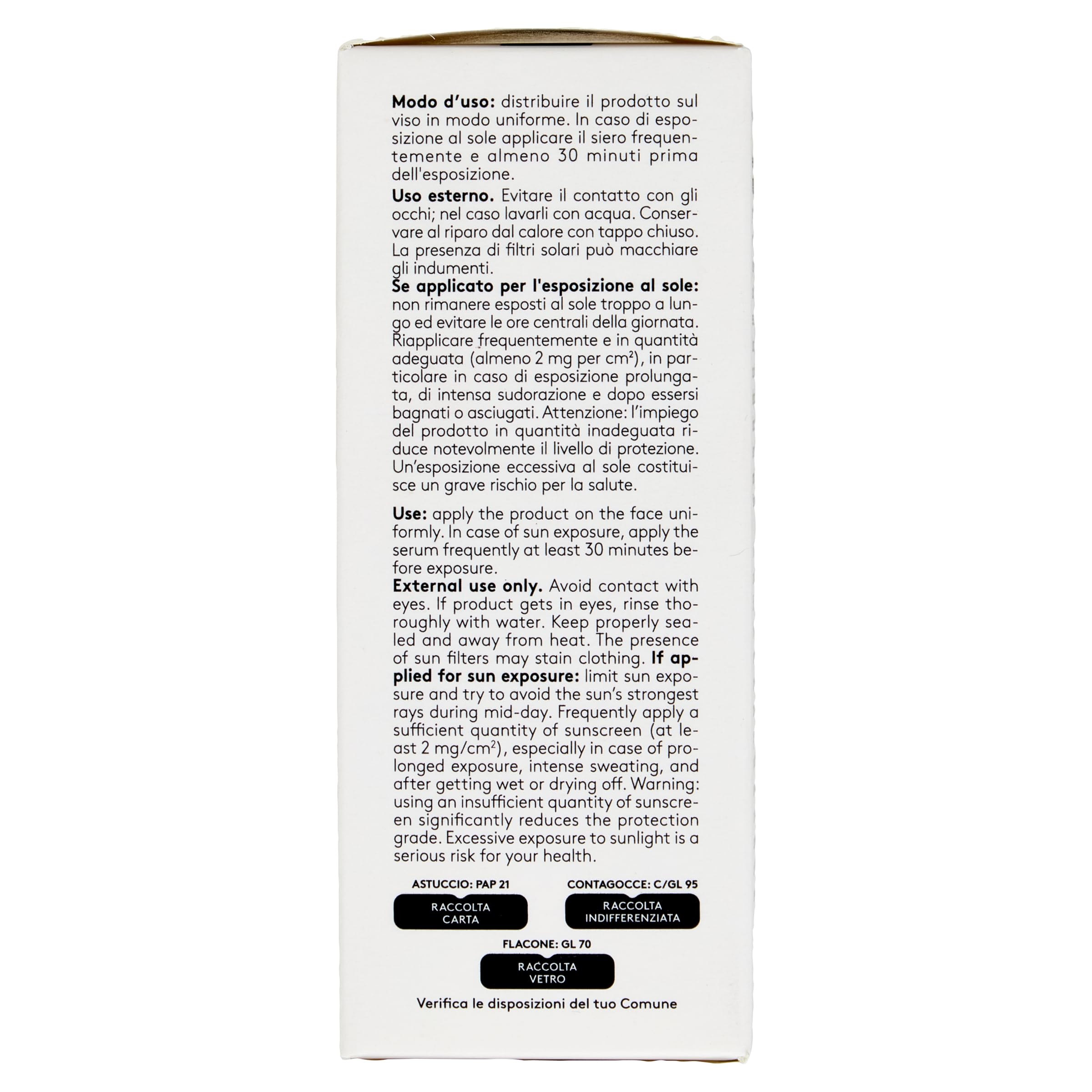 Korff 365 Protection Serum do twarzy SPF 50+, bardzo wysoka ochrona przed słońcem, nawilżanie 8h, płynna tekstura, odpowiednia dla wszystkich rodzajów skóry, opakowanie 30 ml