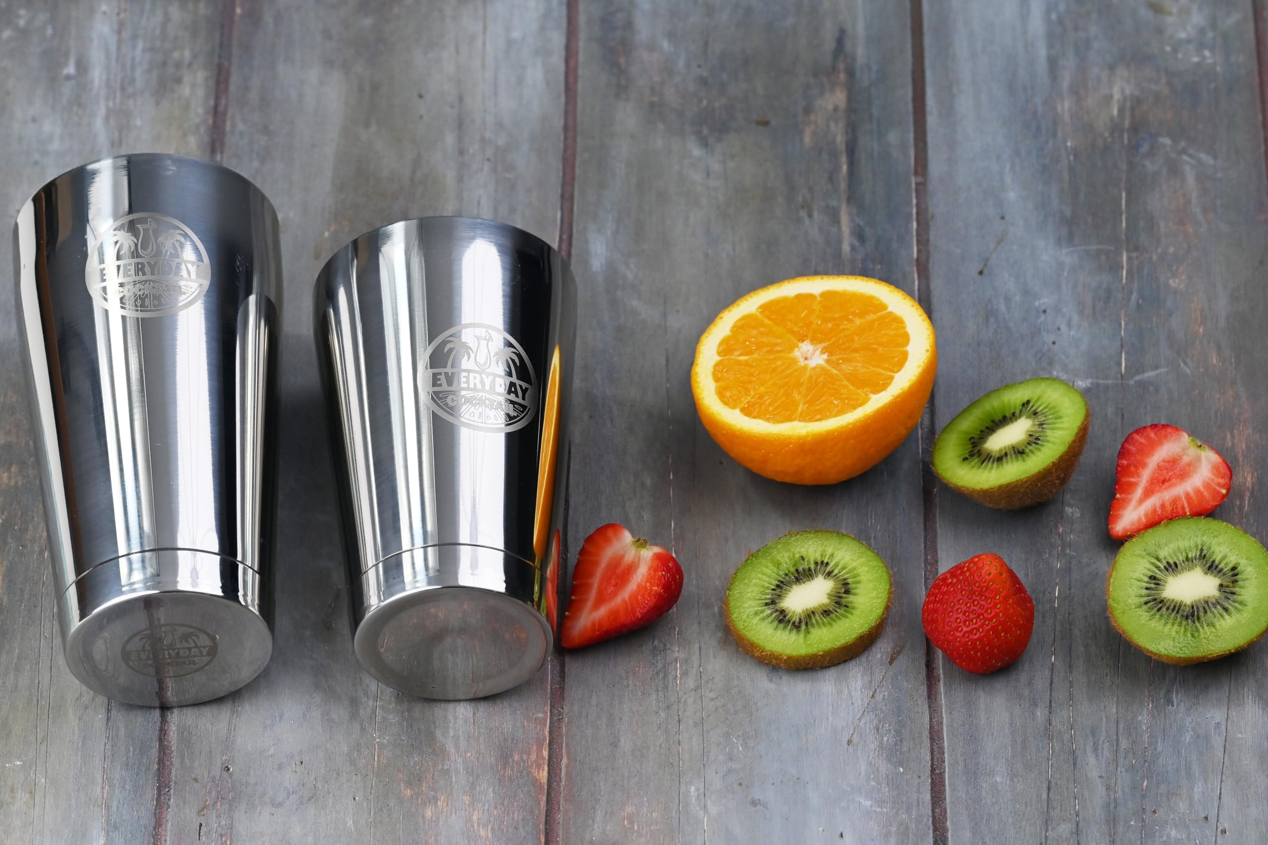 Juego de cocteleras Boston de alta calidad profesional de 18 onzas, juego de cocteleras con peso para camareros, coctelera profesional hecha de acero inoxidable de alta calidad, coctelera de Martini 9