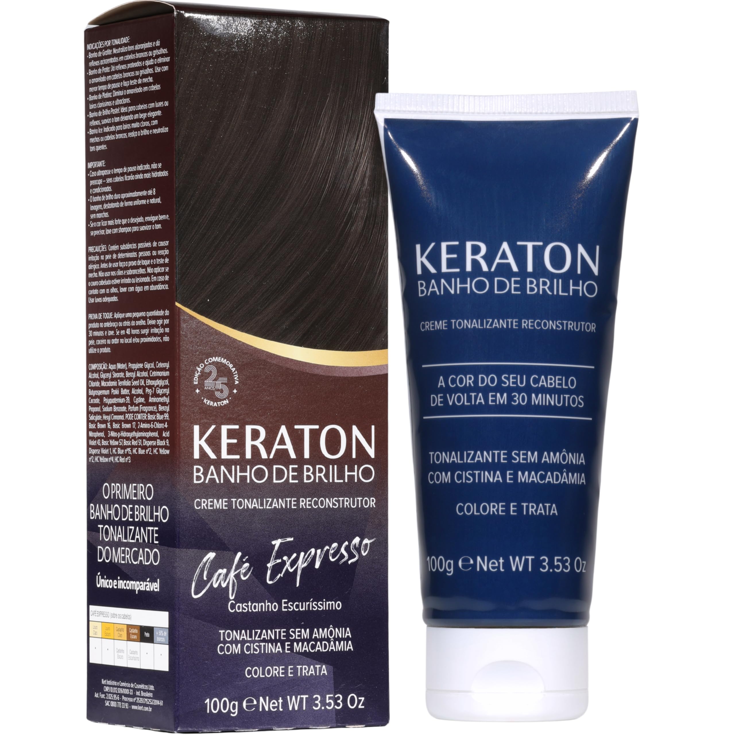 Keraton Tonalizante Bronze 200ml: Vídeo Review do Tonalizante Keraton com Banho de Brilho para Cores Vibrantes