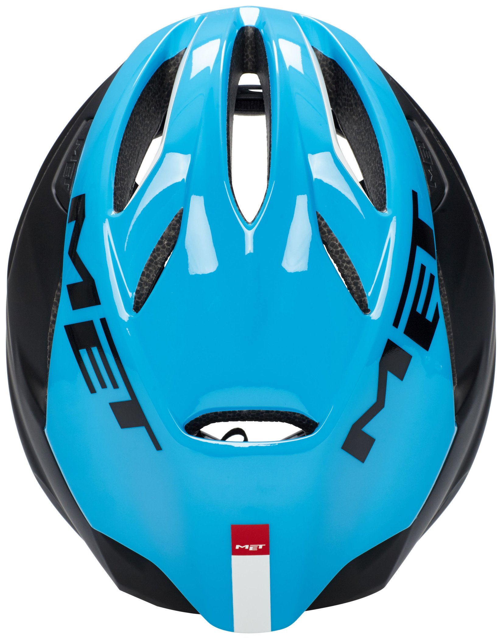 Kask MET RIVALE niebieski/czarny