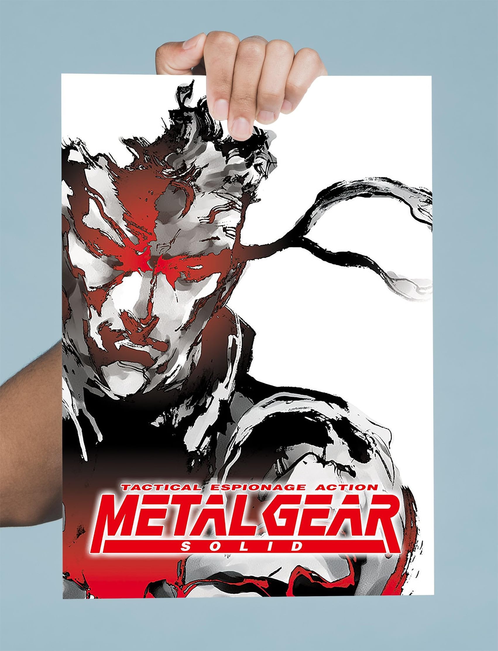Metal Gear Solid A4 (210x297mm) Poster Ideal to frame or place