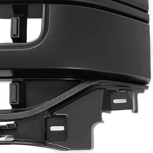 Miniatura 8 de HECASA Rejilla delantera compatible con Ford F-150 2021-2023 de repuesto para parrilla ML348200GE Sport Lariat pintada de negro
