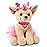 Bearington Collection Ballerina Stuffed Animal - Ballet Doll - Dance Recital Gifts for Girls - Dog Chichi - 13