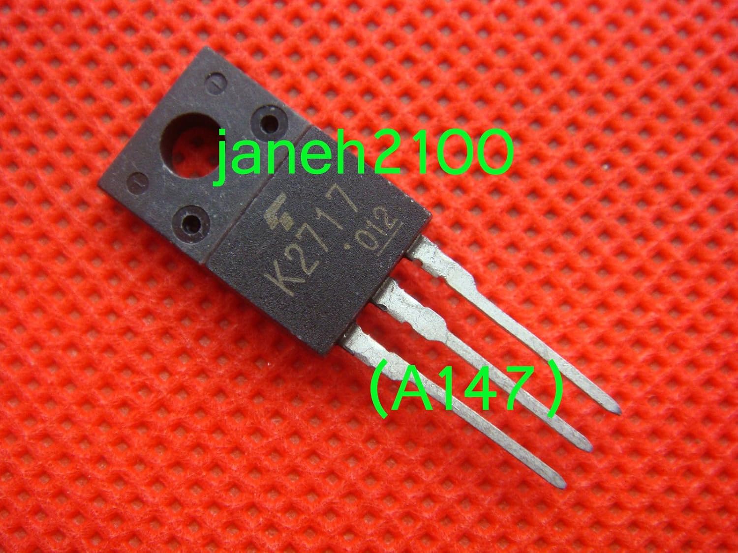 Generic 5pc N Channel MOS FET Transistor 2SK2717 K2717 NEW (A147