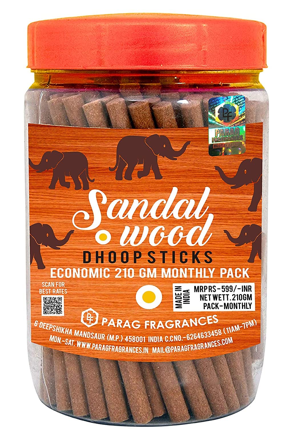 Encens dhoop sticks de santal naturel pour la prière et la méditation sereine à la maison