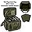 DSLEAF Tactical Gun Range Bag for 4 Handguns, Pistol Shooting Range Bag with 6X Magazine Slots and Extra Pockets for Ammo and Essentials, Green