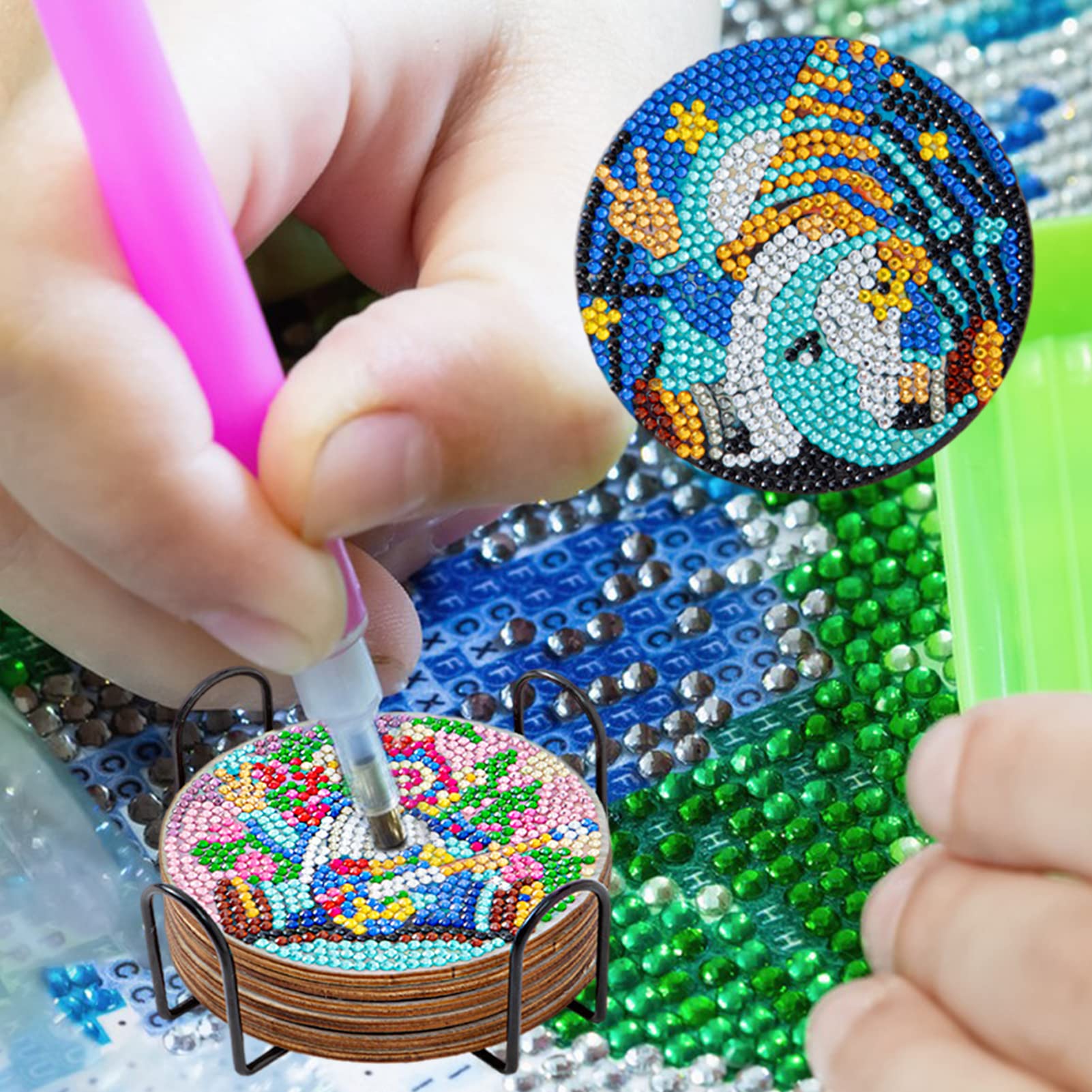 Amazon.co.jp: ダイヤモンドアート ビーズアート 5Dダイヤモンドアート