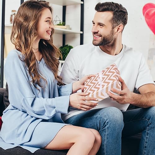 Miniatura 85 de Larcenciel Papel de seda dorado rosa, 120 hojas, papel metálico de regalo para bolsas de regalo, embalaje, flores, San Valentín, Navidad, boda, Oro