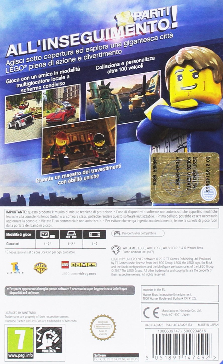 Image secondaire de LEGO City Undercover - Jeu d'Action pour Nintendo Switch