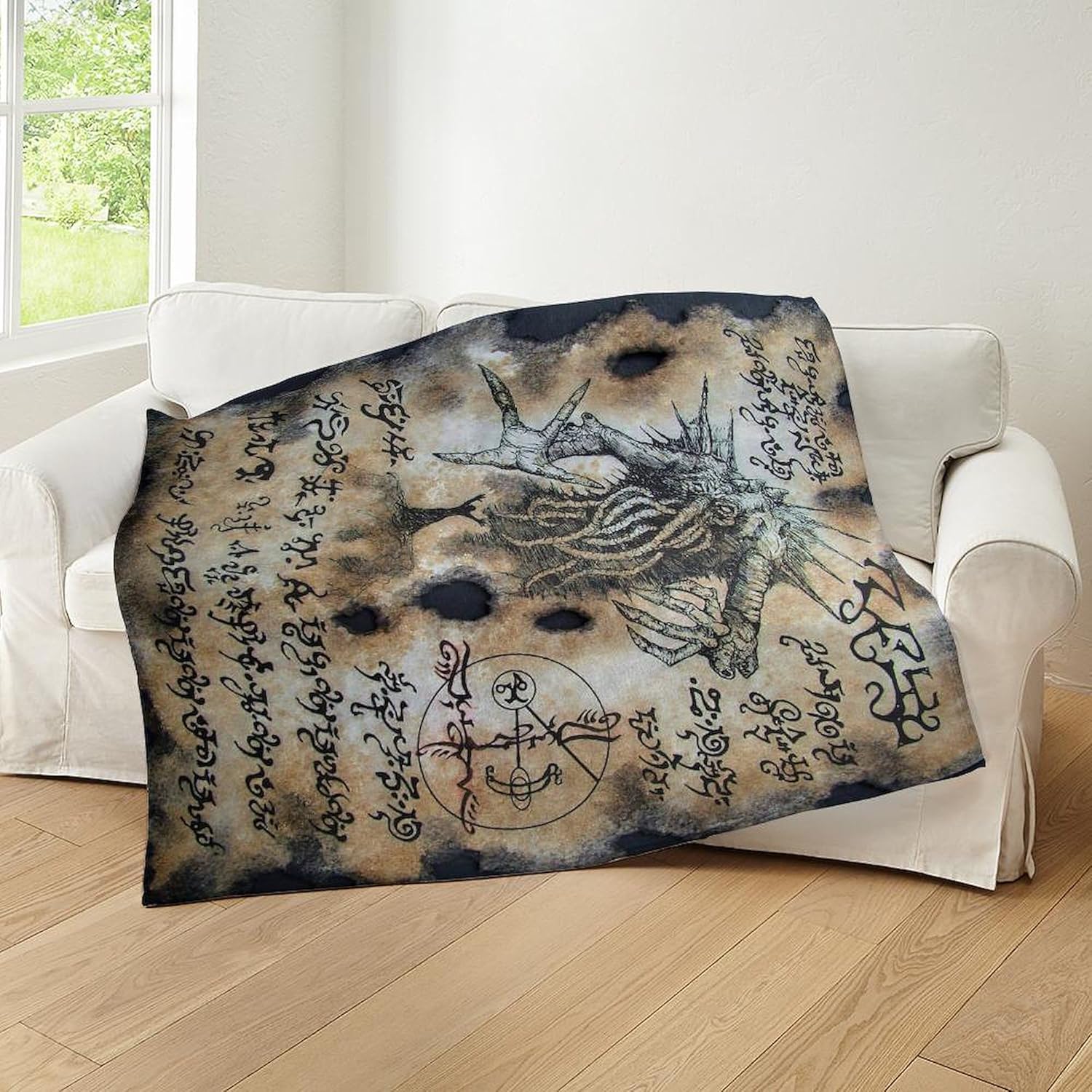 CafePress Calling Cthulhu Throw Blanket Super Soft Fleece Plush Throw Blanket, 60"x50"