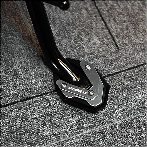 Miniatura 3 de Aluminio CNC para Suzuki GIXXER 250 SF GIXXER 150 125 SF250 2018-2023 Tapas de válvula de motocicleta Soporte lateral Ampliar extensión de soporte