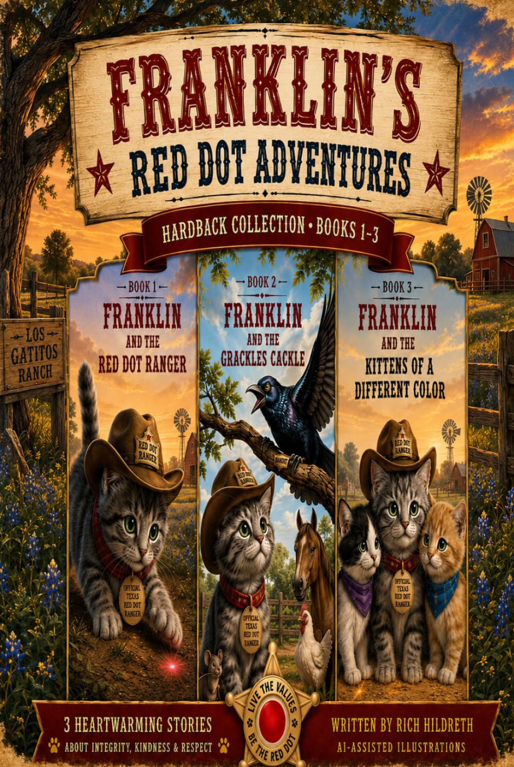 Franklin's Red Dot Adventures™ Hardback Collection: Books 1–3