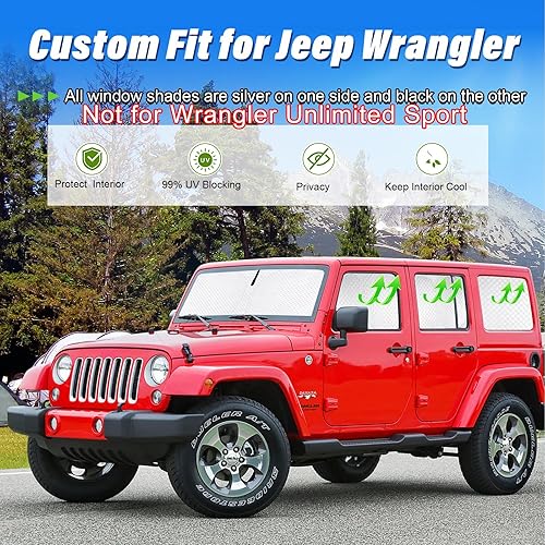 Miniatura 107 de KMF - Parasol de repuesto para parabrisas, cubierta para ventana lateral y trasera, cubierta protectora para visor, para campamento, bebé, bloqueo