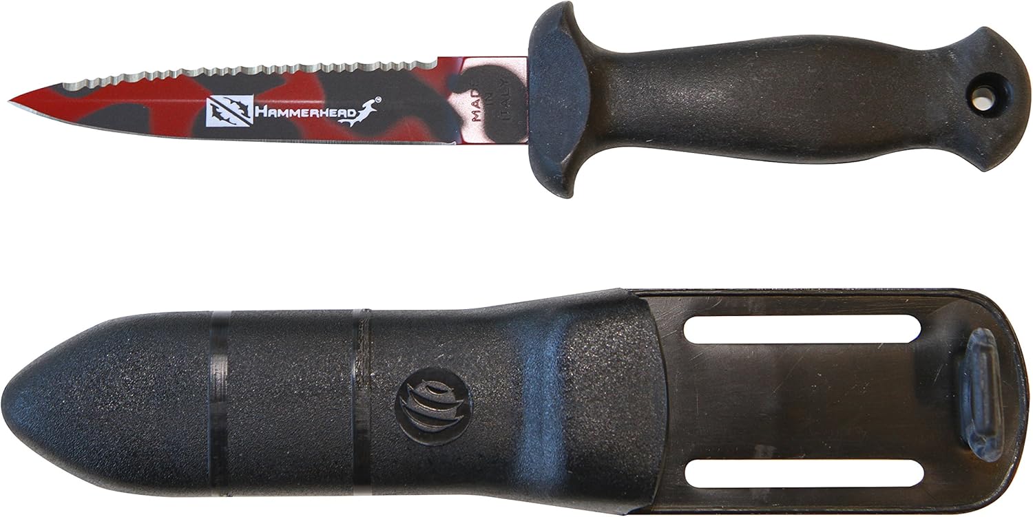 Hammerhead Spearguns Cranium Dive Knife (All Around Knife)