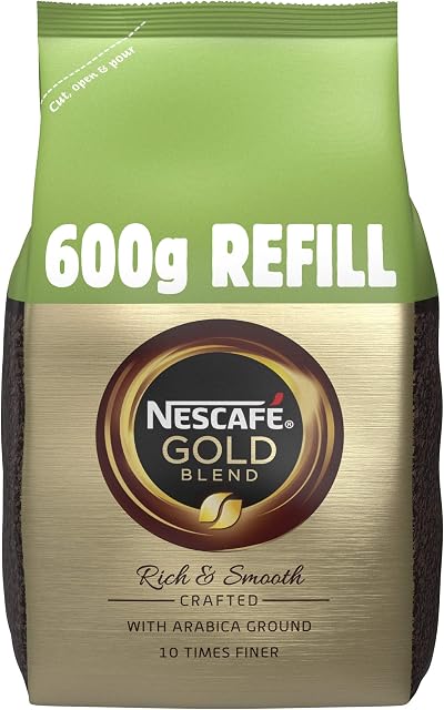 NESCAFE Gold Blend Instant Coffee 600g Refill Pouch