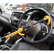 Anti Theft Double Hook Security Steering Wheel Lock for Fiat 595C Abarth