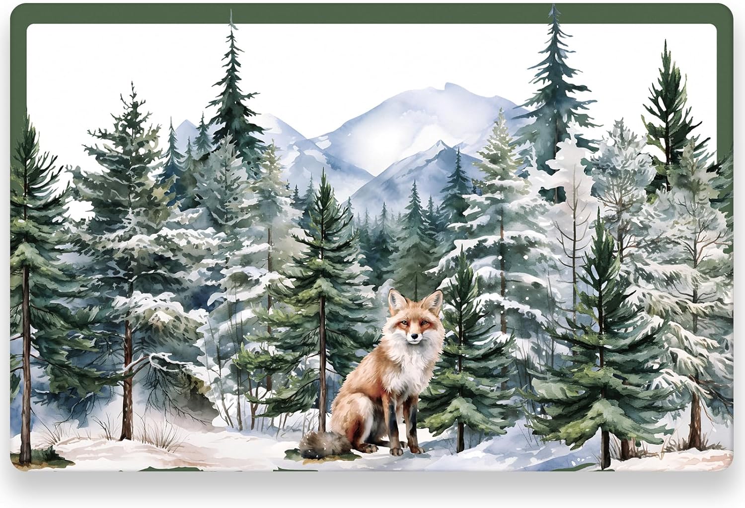 WRAPAHOLIC 50 Sheets Christmas Paper Place Mats 11 x 17