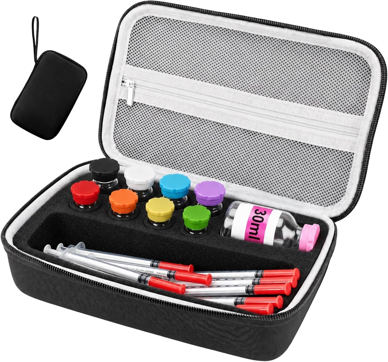 Peptide Storage Case, 3ml-30ml Vial Travel Organizer
