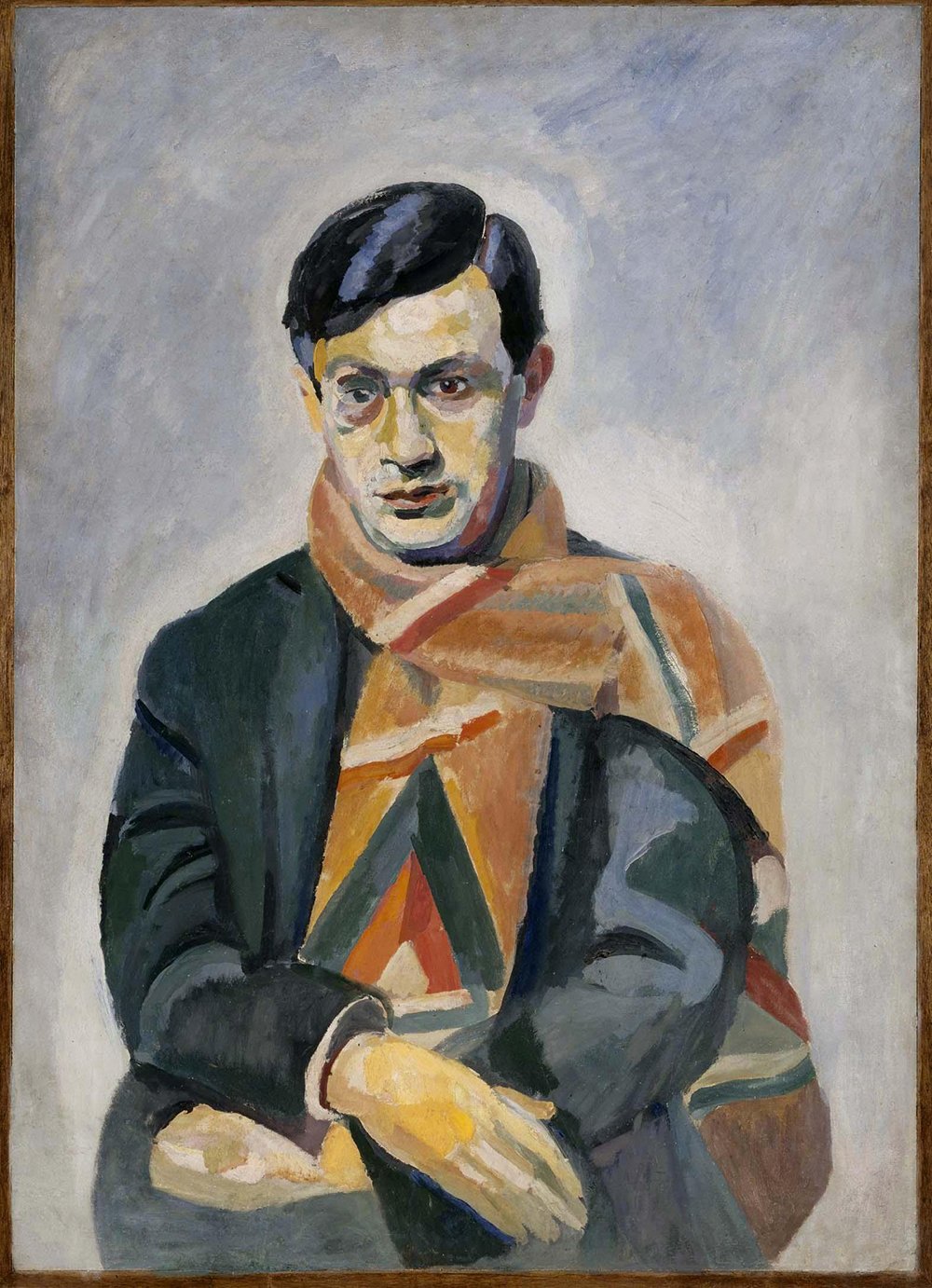 Lámina Retrato de Tristan Tzara de Robert Delaunay con impresión mate duradera