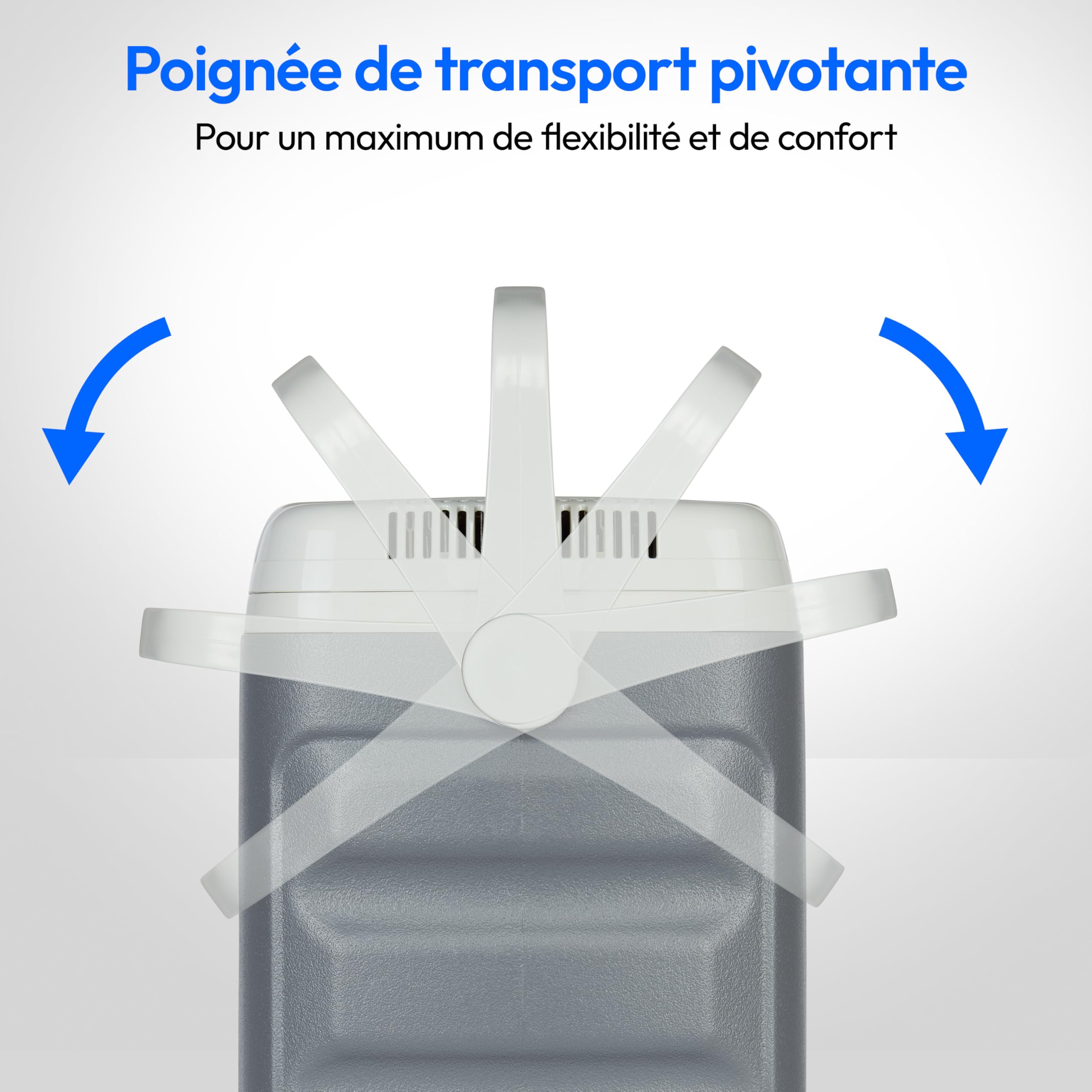 MEDION Glaciere Electrique Portable (25 L, Fonction Refroidissement et Maintien au Chaud, Alimentation 12 V Allume-Cigare, 230 V Secteur, USB, pour Voiture, Bateau et Camping, MD10735) Gris