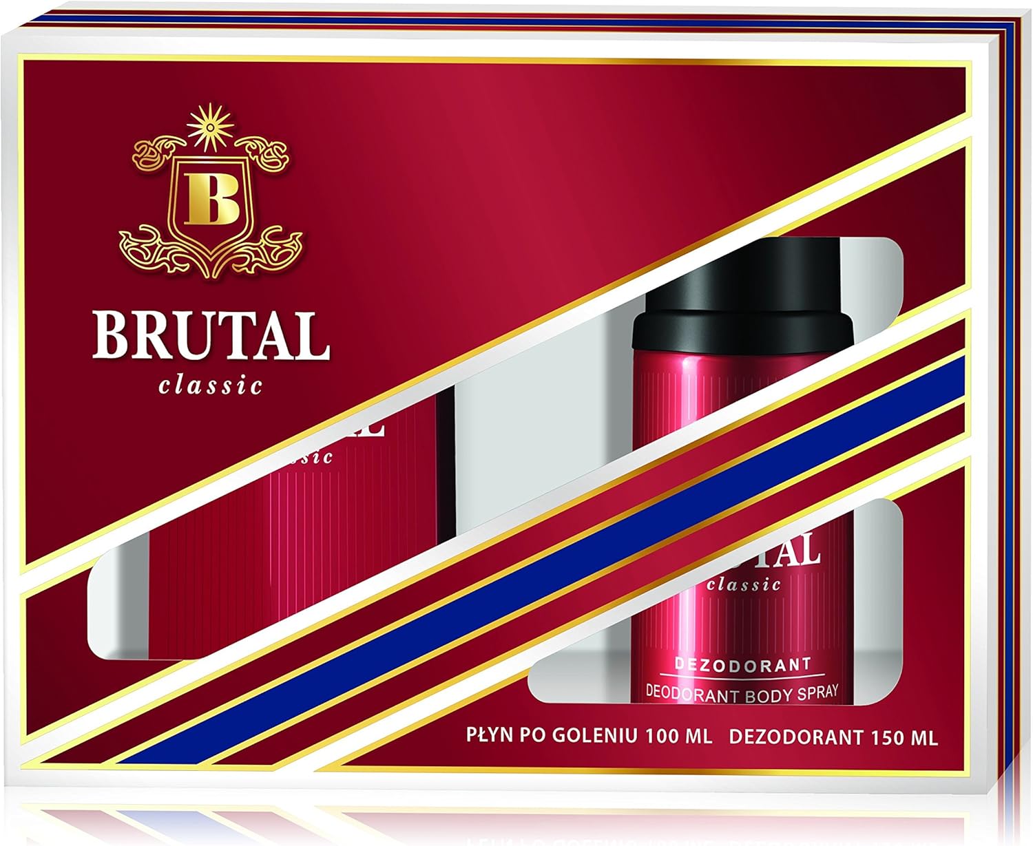LA RIVE Brutal Classic AS Aftershave Gift Set 100ml + Deodorant Spray