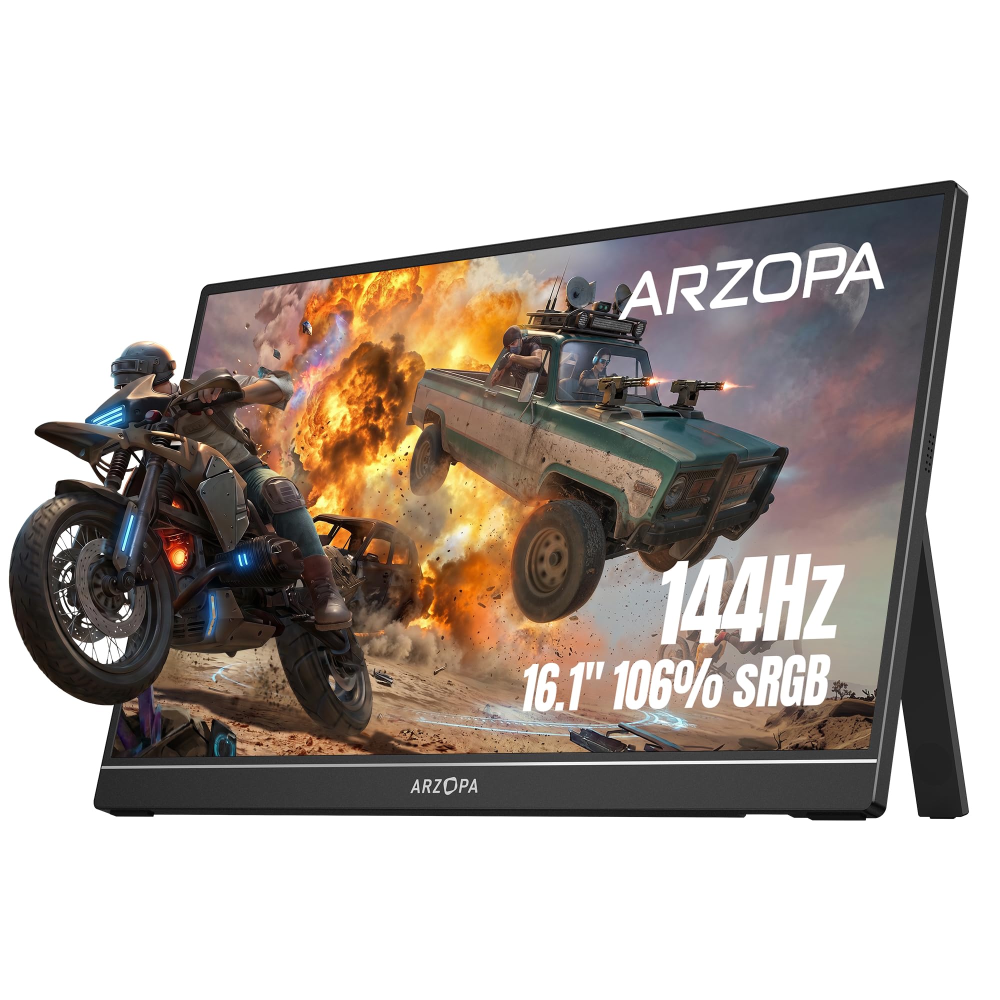 Amazon.co.jp: ARZOPA 16.1インチ ゲーミングモニター 144Hz モバイル