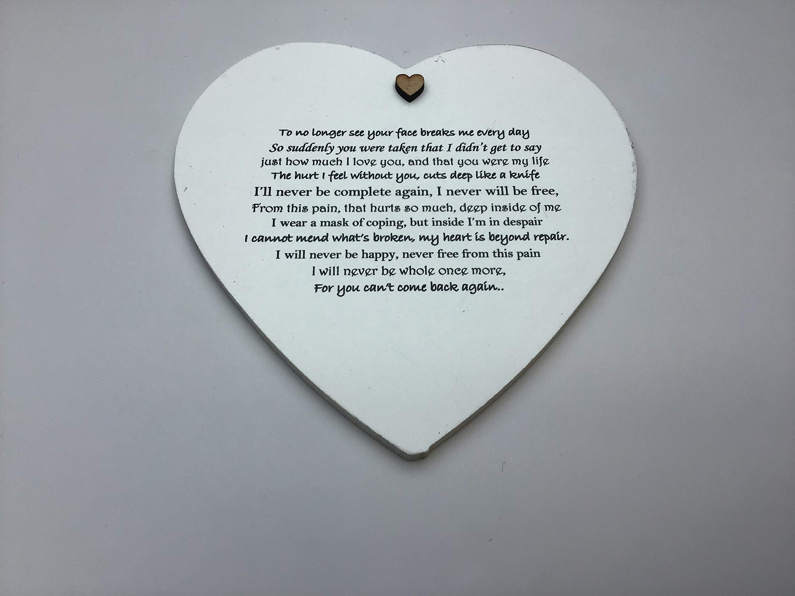 Caja de memoria con diseño de hijo con texto en inglés "Duerno" personalizada, recuerdo de la pérdida de un niño muy grande o cualquier nombre o texto