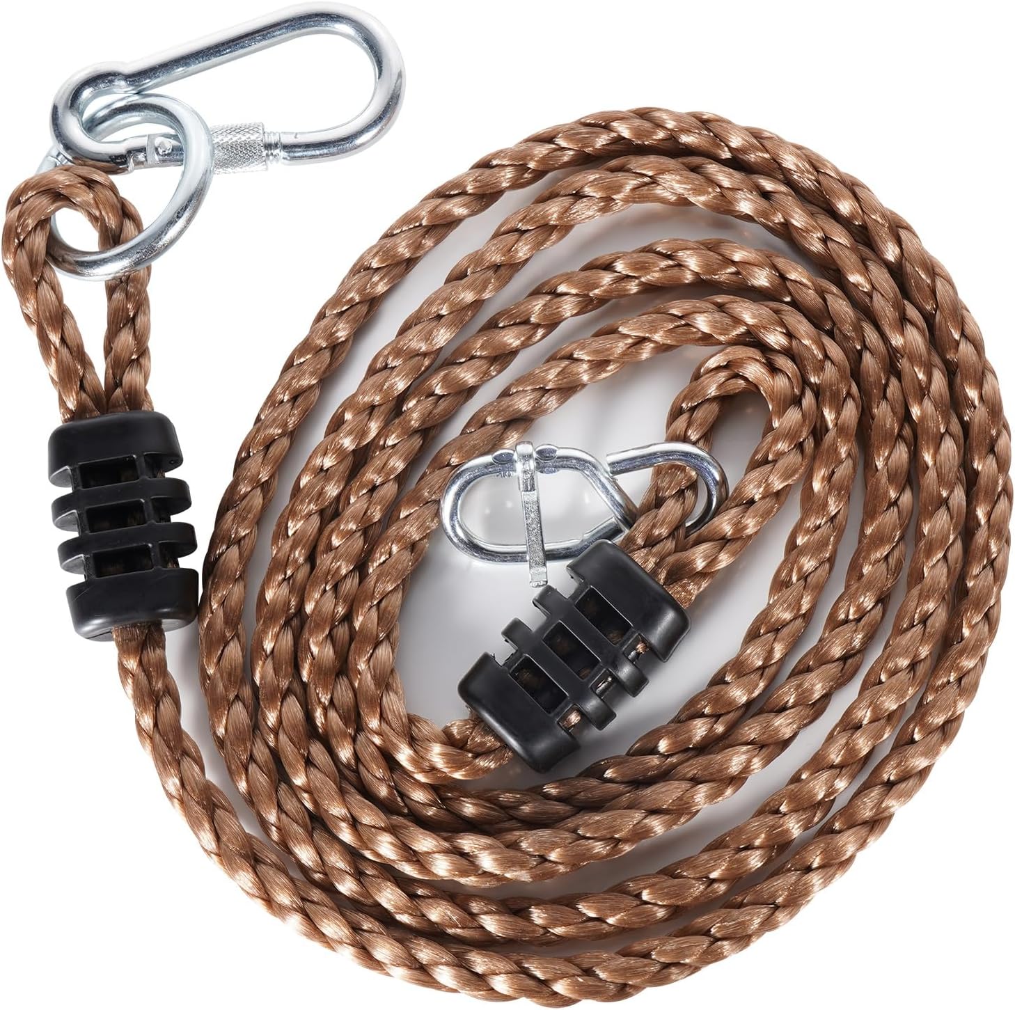 Adjustable Tree Swing Straps (1 Pack) - Tree Swing Straps Hanging Kit Included - PE Rope Extensions for Outdoor Swings, Hammocks, Playground Sets - 5.9ft Length (Carrying 410 pounds)