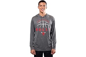 Ultra Game NBA Men’s Super Soft Lightweight Bulls Sweatshirt