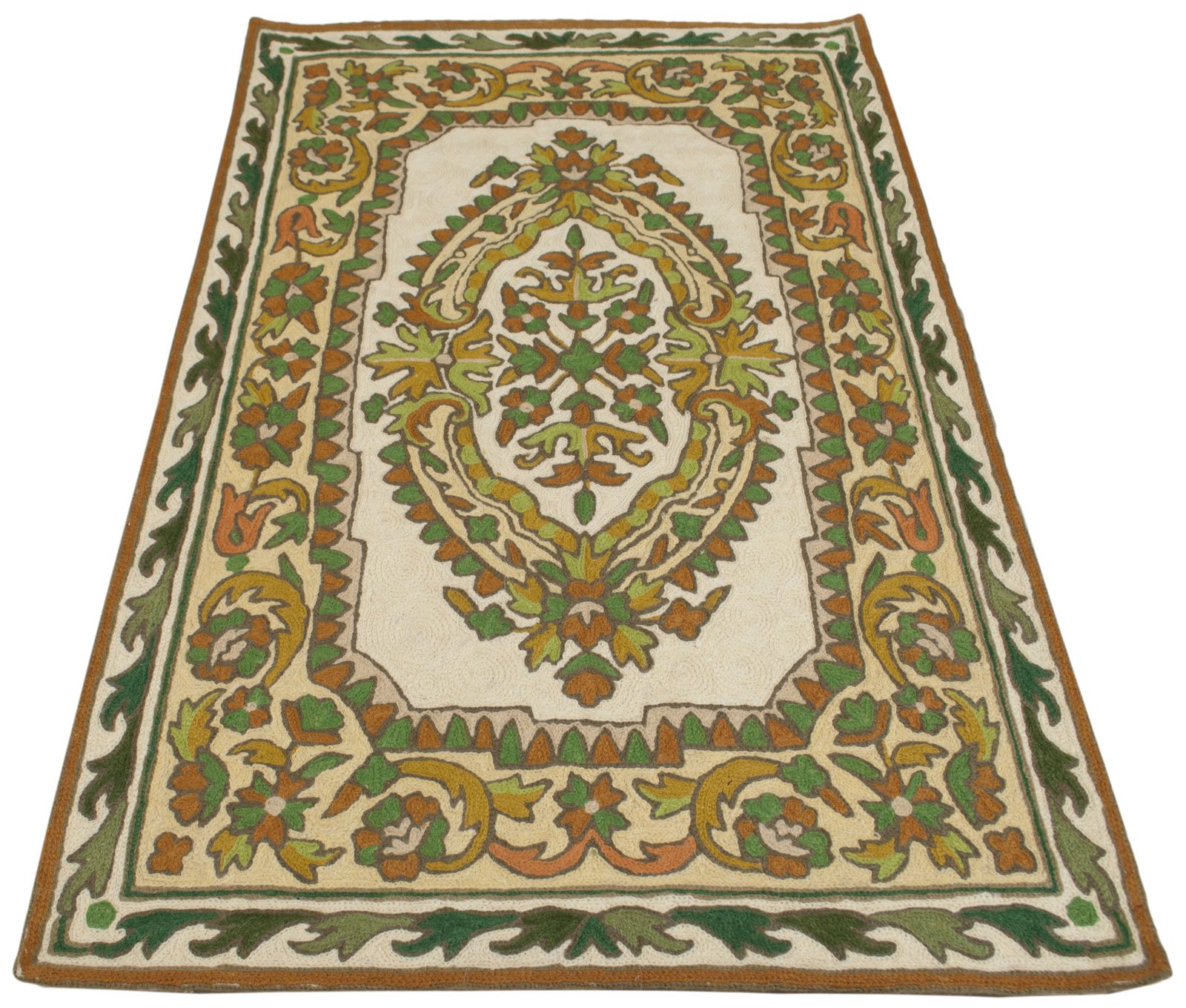 India Kilim Indo Suzani Ghelem Alfombras Teppich CM 90x60
