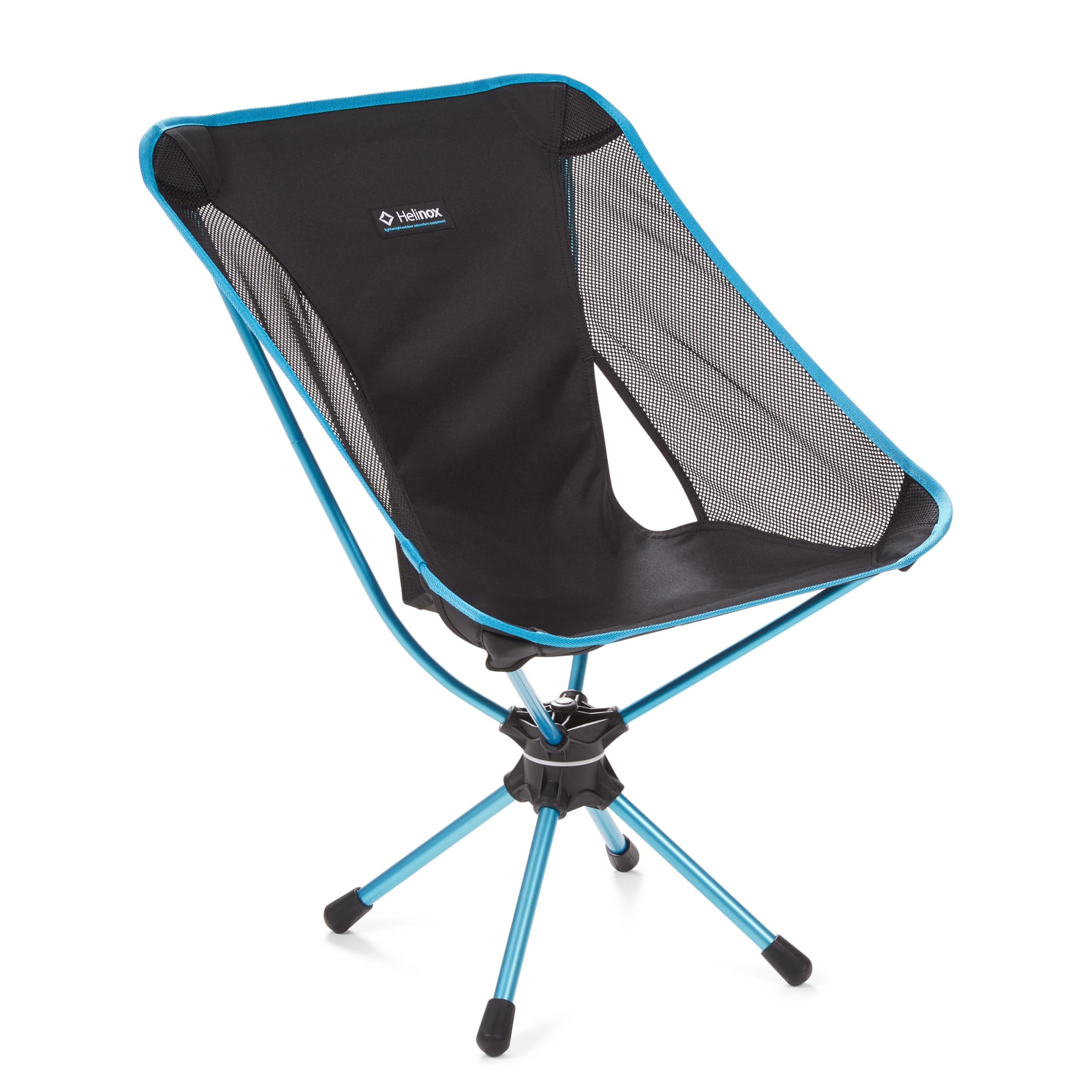 Swivel Chair | The technically advanced chair, the Swivel adds 360 degrees of rotation to light, packable comfort (Black)
