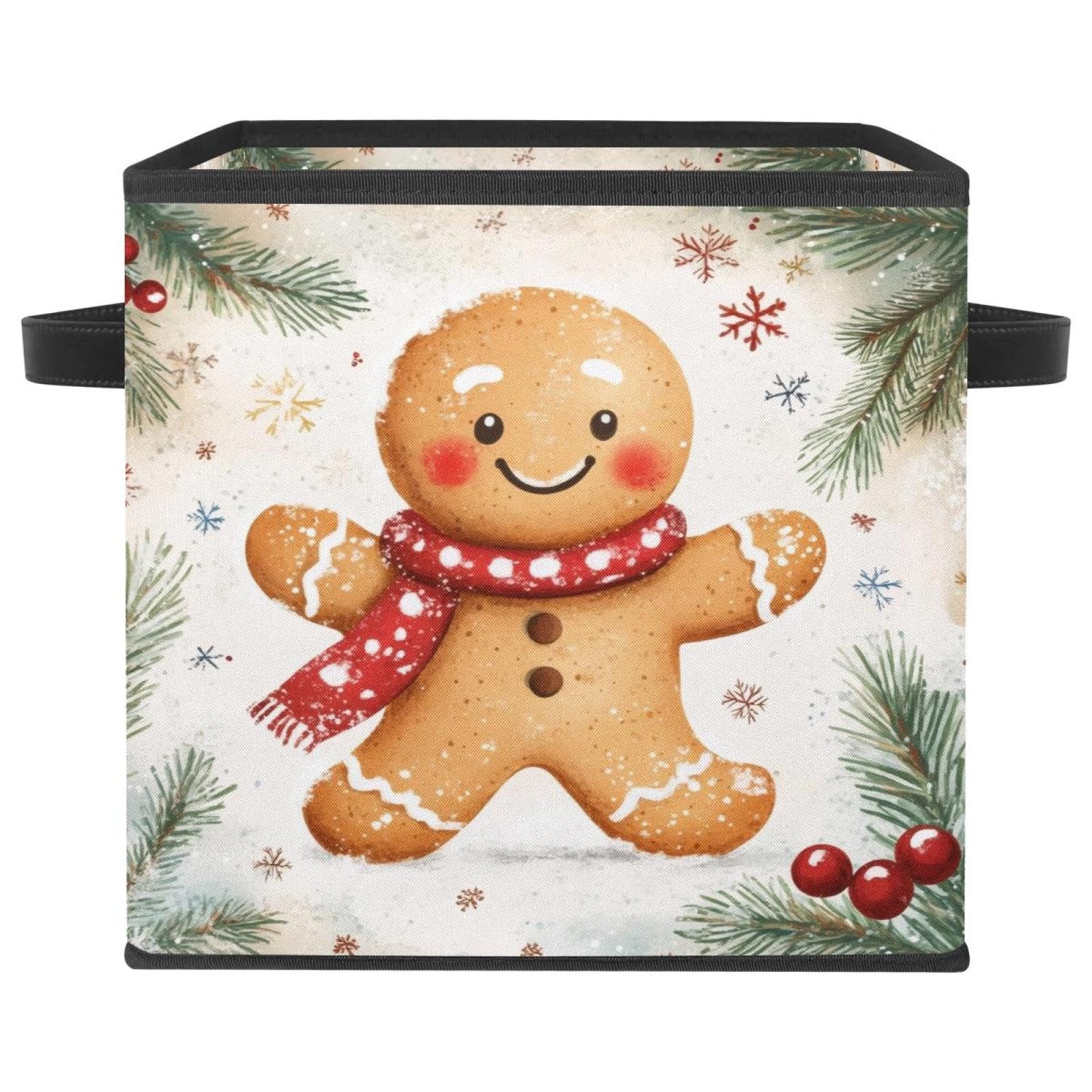 Panier pliable en tissu Oxford de 27,9 cm avec double poignées