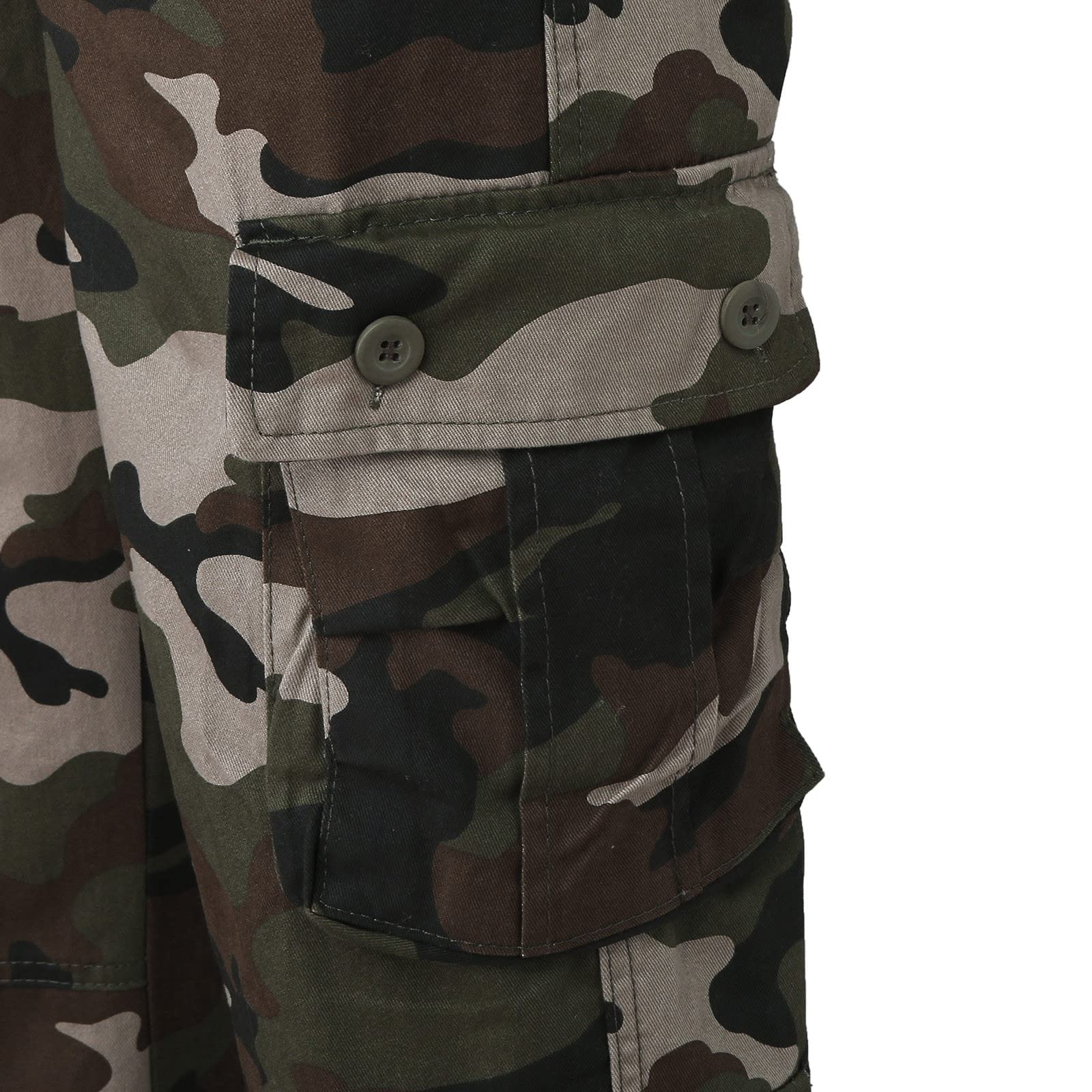 Pantalones Hombre, Pantalones Informales Exteriores Hombre Monos con Múltiples Bolsillos Diseño Cómodo y Funcional para Actividades Diarias