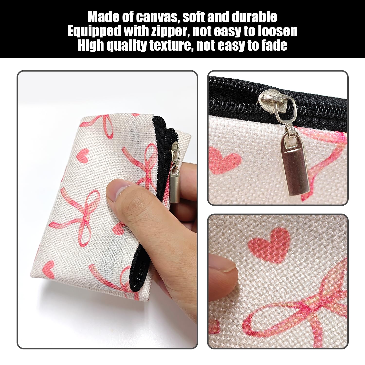 Sacchetto Cosmetico 2 Pezzi, Sacchetto Di Immagazzinaggio Di Stile Del College Di Modo, Astuccio Per Studenti Di Grande Capacità, Borsa Da Toilette Portatile Da Viaggio.