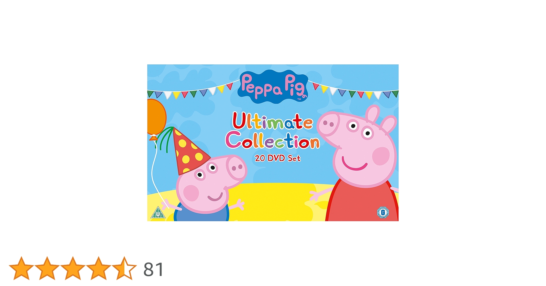 あ*ば様 Peppa Pig Ultimate Collection 20 DV あ*ば様 Peppa Pig Ultimate Collection 20 DV The Peppa Pig