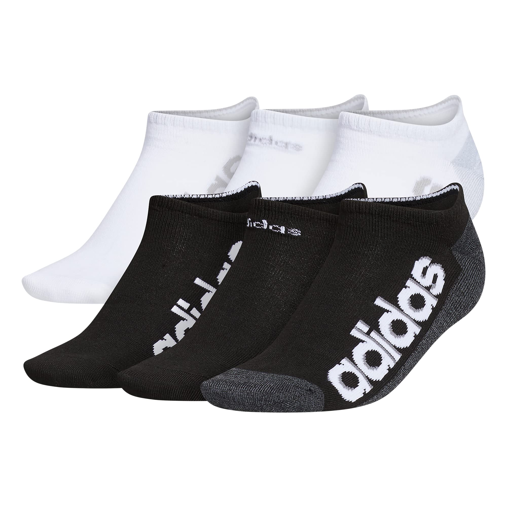 adidas Damskie skarpety Superlite Linear 3.0 No Show (6 par)