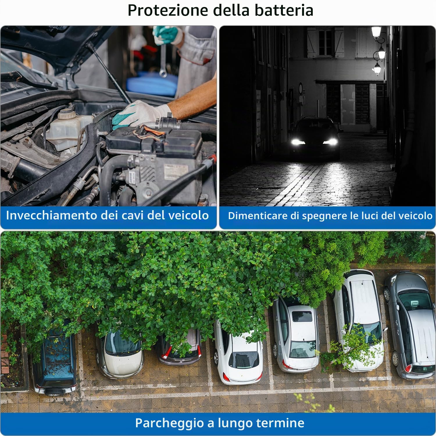 QWORK® 12V 240A stacca batteria per auto con display digitale, sezionatore Auto Remoto con 2 telecomandi, per camion, auto, camper