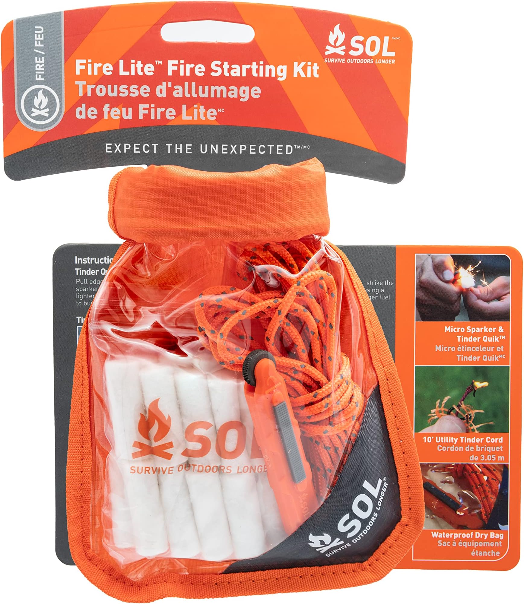 Fire Lite Kit & Dry Bag (Pack of 2)
