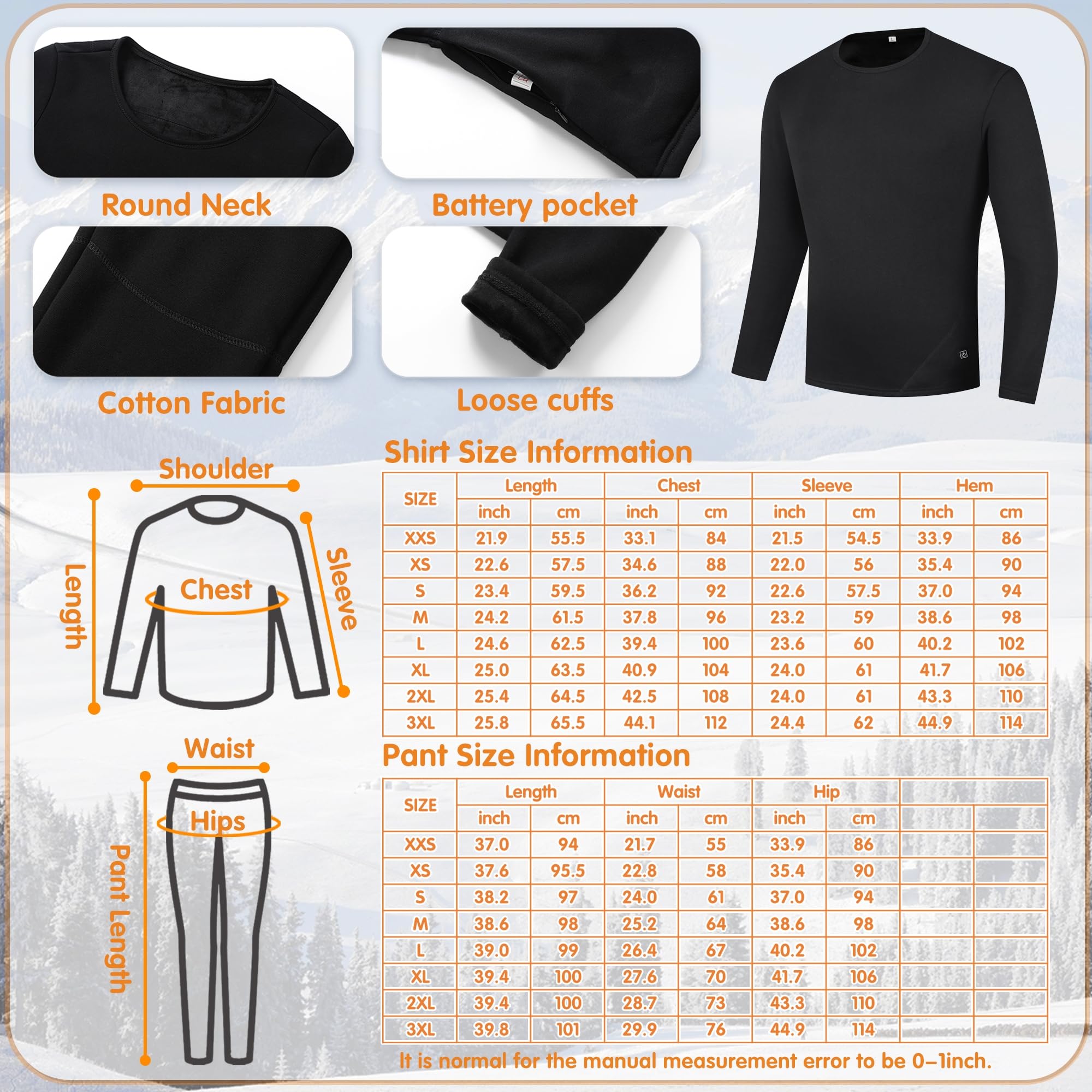 Pantalones térmicos eléctricos para Mujer, con 12 Zonas de Calentamiento y Forro Polar, para Caza y esquí.