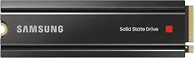 SAMSUNG SSD 980 PRO com dissipador de calor 1TB PCIe Gen 4 NVMe M.2 Unidade interna de estado sólido, controle de calor, velocidade máxima, compatível com PS5, MZ-V8P1T0CW