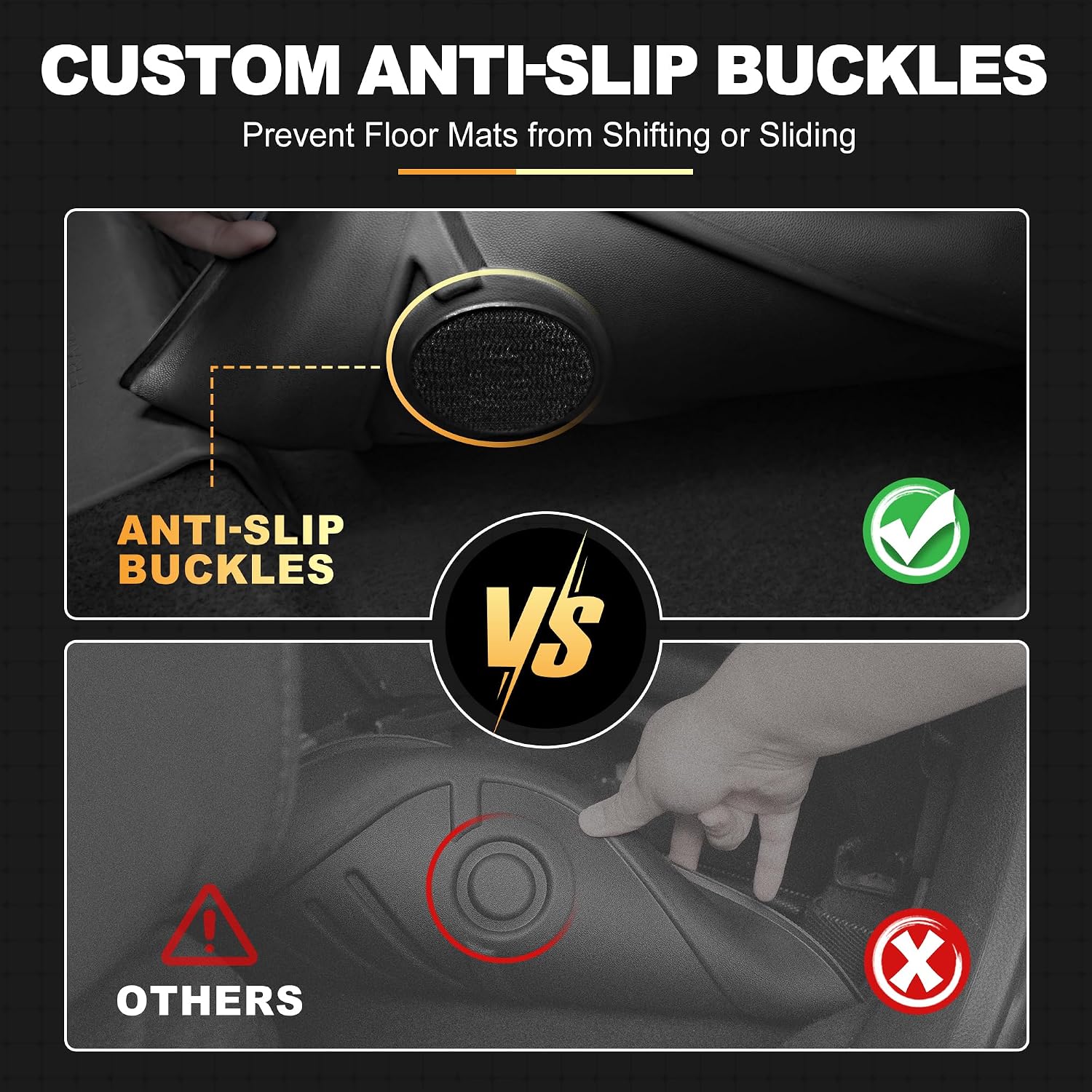 AOMSAZTO Floor Mats Full Set for Nissan Rogue 2021-2026 Accessories (Not for Sport), All Weather Floor Mats Cargo Liner Backrest Mat for Car Floor, Custom Fit Heavy Duty Trunk Liner Black
