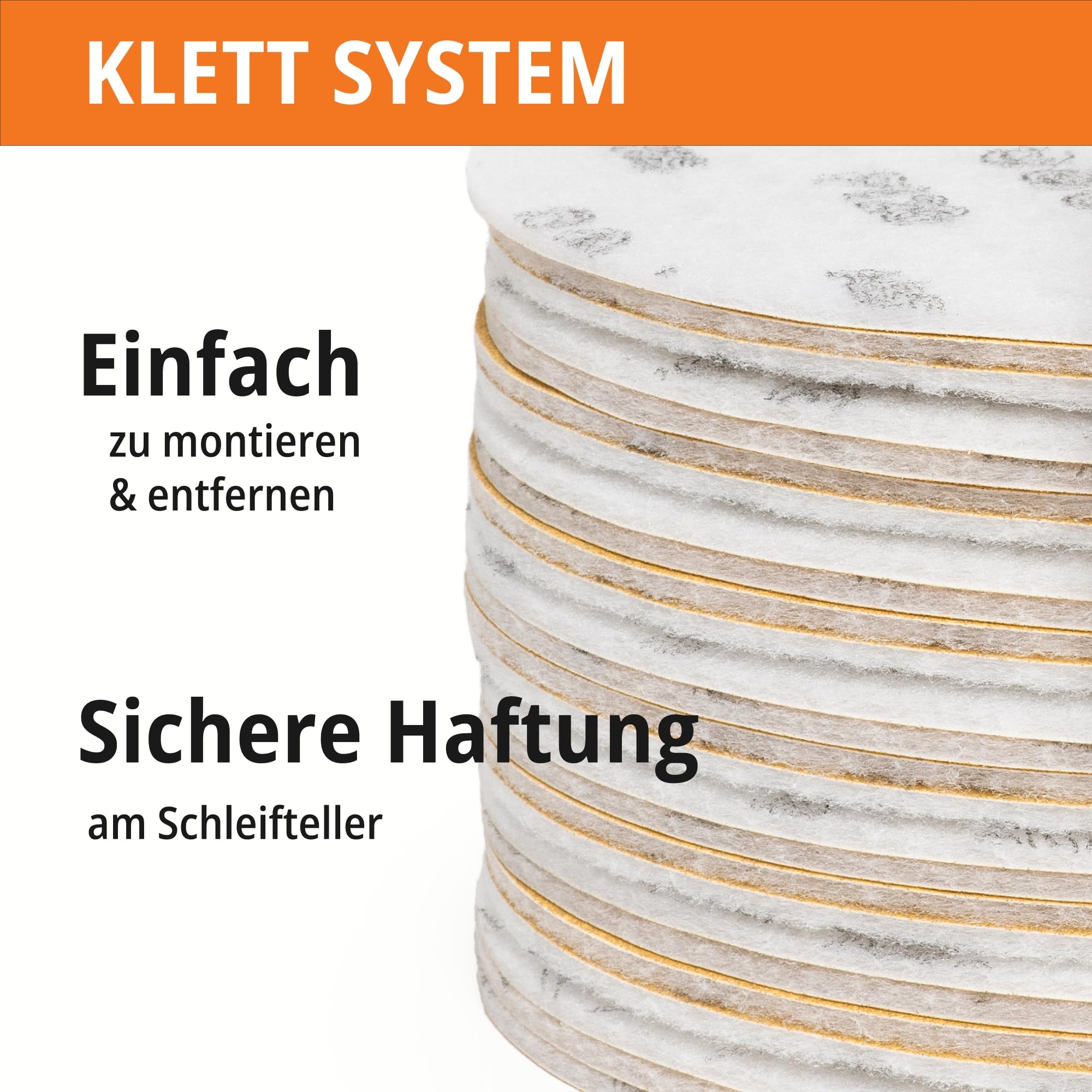 Wabrasive Wand- en plafondslijper, schuurschijven 225 klittenband, 50 stuks, korrel 100, schuurpapier 225 mm, klittenband, 10 gaten, geschikt voor droogbouwschuurmachine, Flex Giraffe schuurmachine
