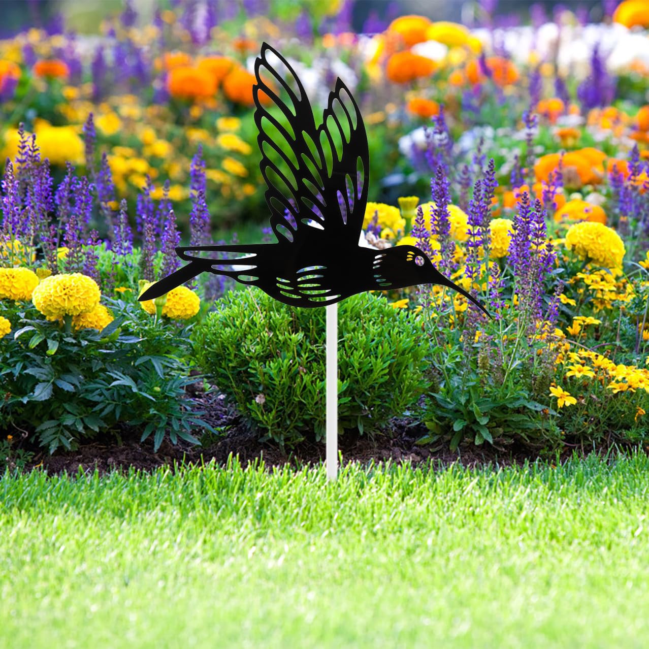 Toddmomy 3 Garten Vogeldekoration Simulation Gartenstecker Lebensechte Akrylvögel für Blumenbeete oder Robustes Langlebiges Material für Fröhliche