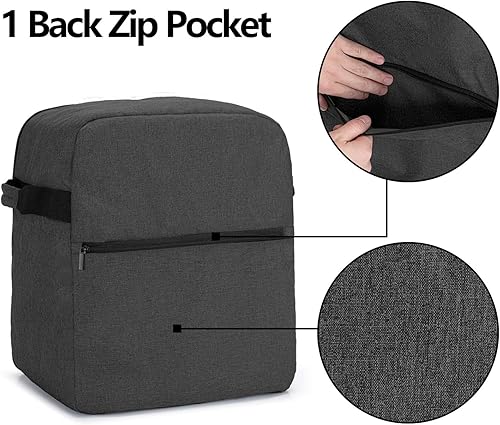 Miniatura 4 de Luxja Cubierta antipolvo compatible con mezcladores KitchenAid de 4.5 cuartos y 5 cuartos (con una almohadilla de relleno inferior), cubierta