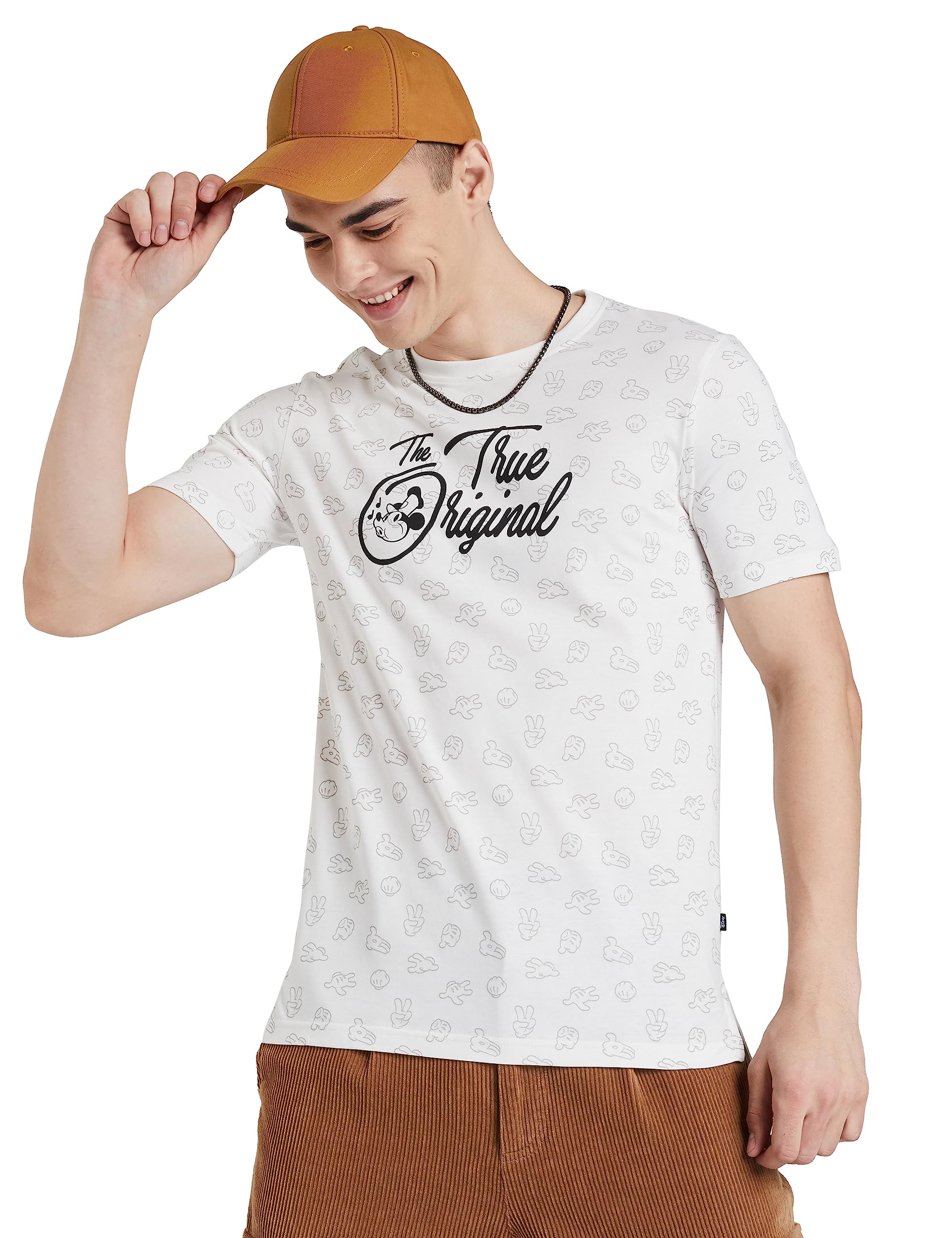 Amazon Brand - SymbolMen's Graphic Disney Regular Fit T-Shirt