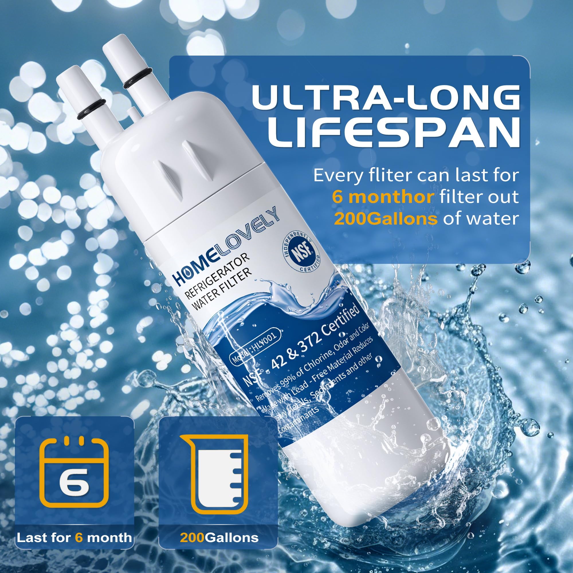 Whirlpool Filter 1 Replacement - 3 Pack -5 Whirlpool Filter 1 Replacement - 3 Pack -5
