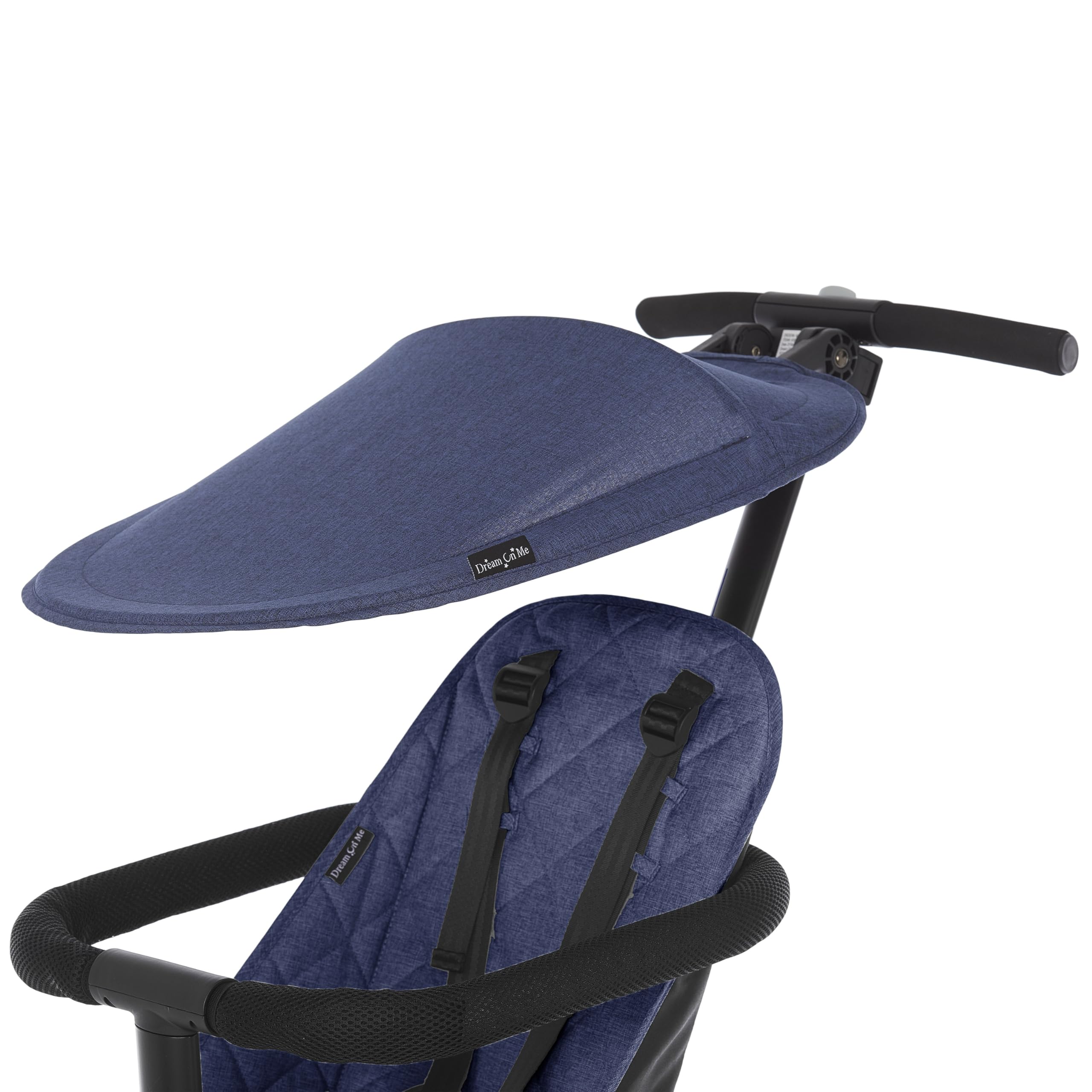 Dream On Me Coast Rider Travel Stroller, Lightweight, Compact, Portable, Vacation Friendly, Navy-image-46