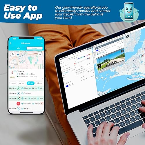 Miniatura 3 de Rastreador GPS oculto para vehículos, fácil instalación en la batería de los vehículos, rastreador 4G LTE con cable duro para automóvil, camión,