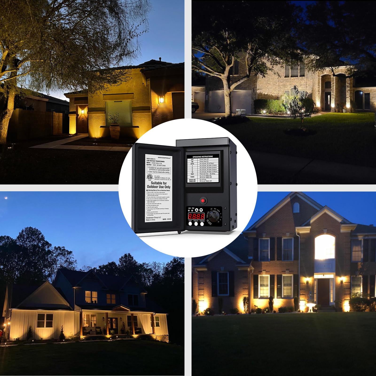 Malibu Lighting Transformer 200 Watts