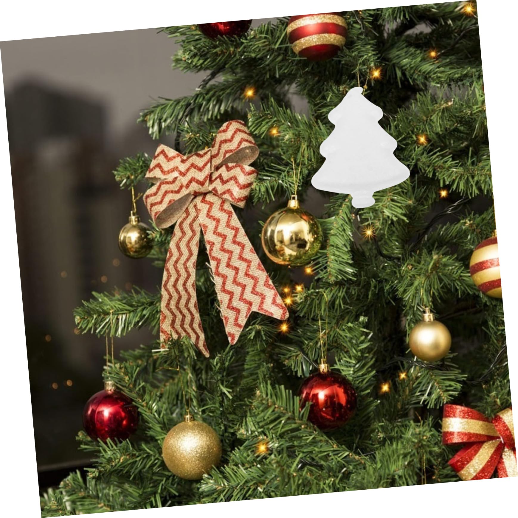 TOPBATHY 6 Set Albero Pop-up in Schiuma Decorazioni Natalizie Economiche Decorazioni Natalizie Personalizzabili Ciondolo A Forma Di Albero Natale Addobbi Natalizi Bianca 30 Pezzi * 6